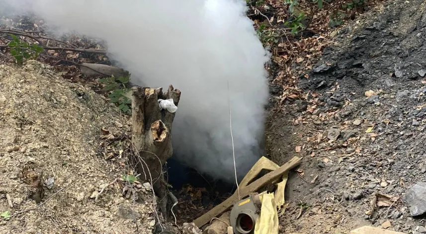 Ruhsatsız işletilen 6 maden ocağı imha edildi