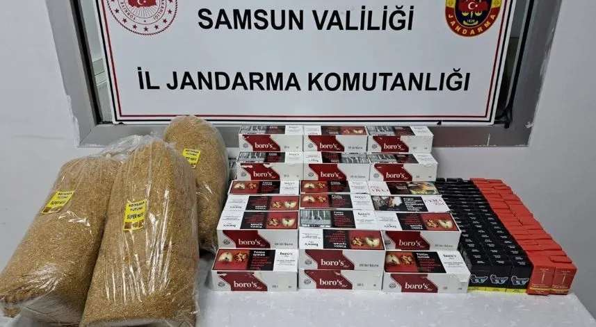Samsun'da kaçakçılık operasyonunda 1 zanlı yakalandı
