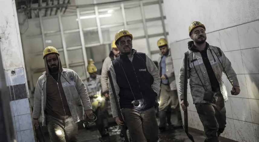 Yerin metrelerce altında 