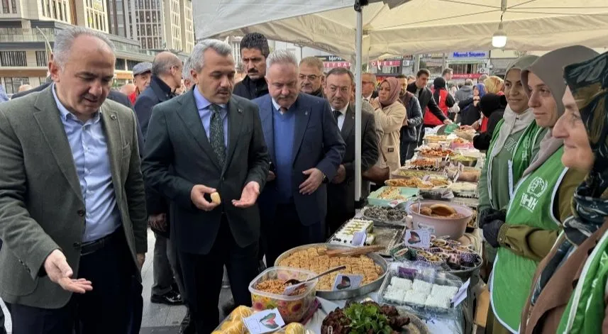 Rize'de Filistin için yardım kermesi düzenlendi