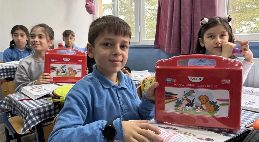 Ortaokul öğrencileri birikimleriyle akranlarına destek oldu