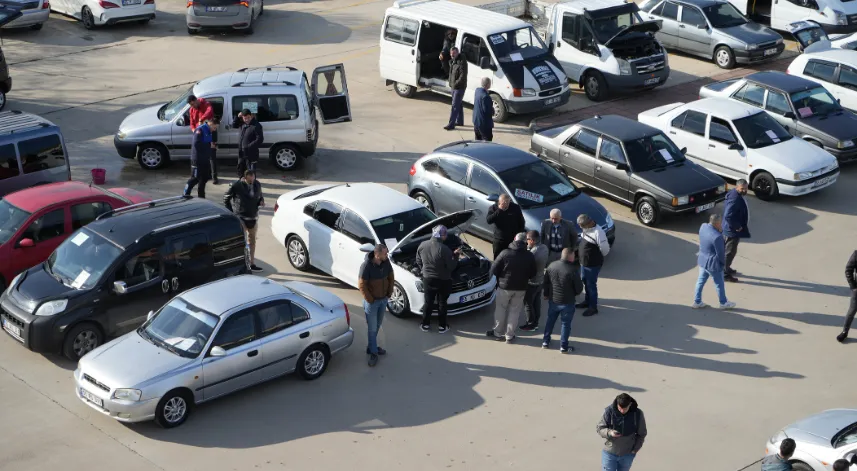 2. el oto pazarında yıl sonu hareketliliği