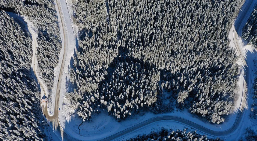  Ilgaz Dağı beyaza bürüdü