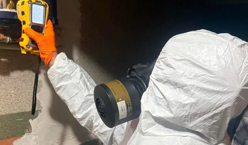 Sivas’ta tedirgin eden koku, AFAD bölgede inceleme yaptı