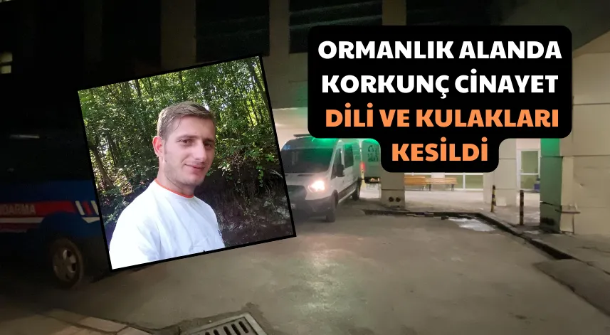 Ormanlık alanda korkunç cinayet: Dili ve kulakları kesildi