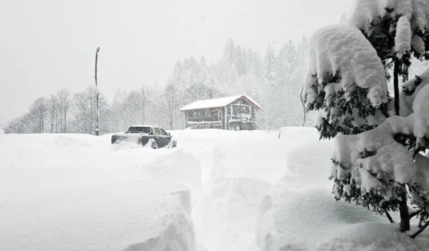Doğu Karadeniz'de kar ve soğuk hava etkili oluyo