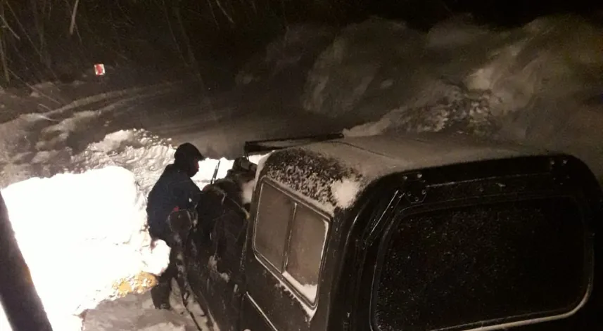 Sis Dağı Yaylası'nda mahsur kalan 5 işçi kurtarıldı