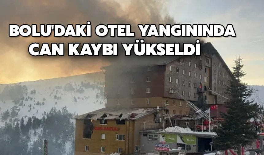 Bolu Kartalkaya’da otel yangını: 76 ölü, 51 yaralı
