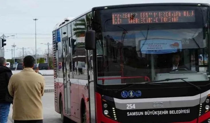 Samsun’da toplu ulaşım fiyat tarifesi güncellendi
