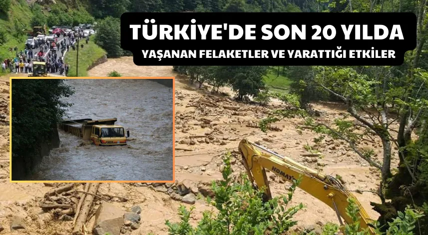 Türkiye'de Son 20 Yılda Yaşanan Felaketler ve Yarattığı Etkiler