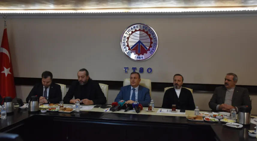 TTSO Başkanı Erkut Çelebi, değerlendirme toplantısı yaptı