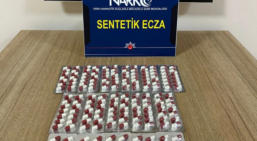 Ordu'da uyuşturucu ele geçirilen otomobildeki 4 kişi tutuklandı