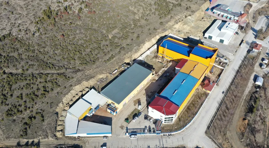 Danimarka'daki ilaç fabrikasının metalleri Kastamonu'dan