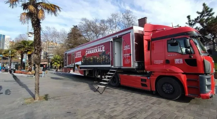 Çanakkale Savaşları Mobil Müzesi Zonguldak’ta ziyaretçilerini bekliyor