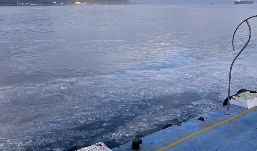 Çanakkale sahillerinde müsilaj görülmeye başlandı