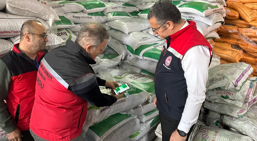 Gübre dağıtımı yapan firmalar denetlendi