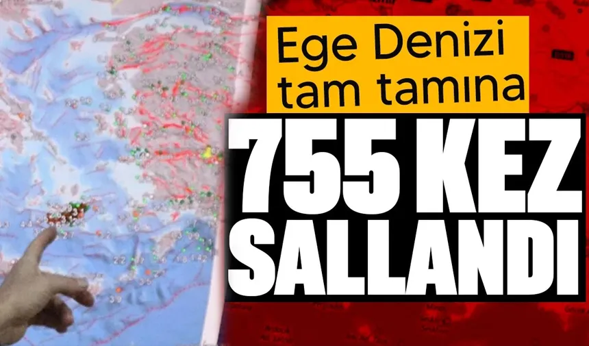 Ege Denizi’ndeki deprem fırtınası: 28 Ocak'tan bu yana 755 sarsıntı yaşandı