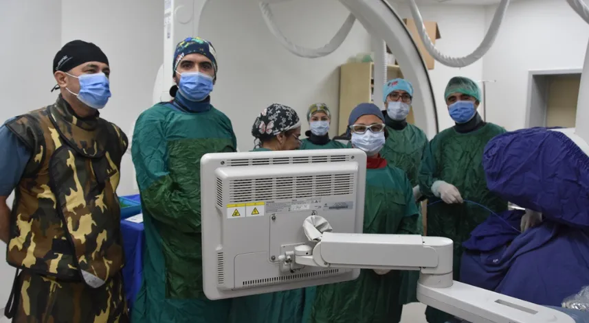 OMÜ’de ilk TİPS ameliyatı yapıldı