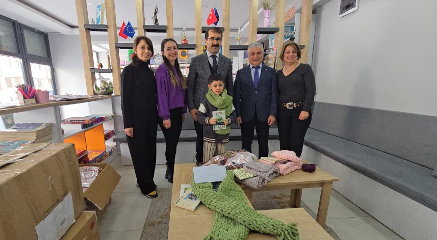 Artvinli öğretmenlerden kardeş okula sıcak destek