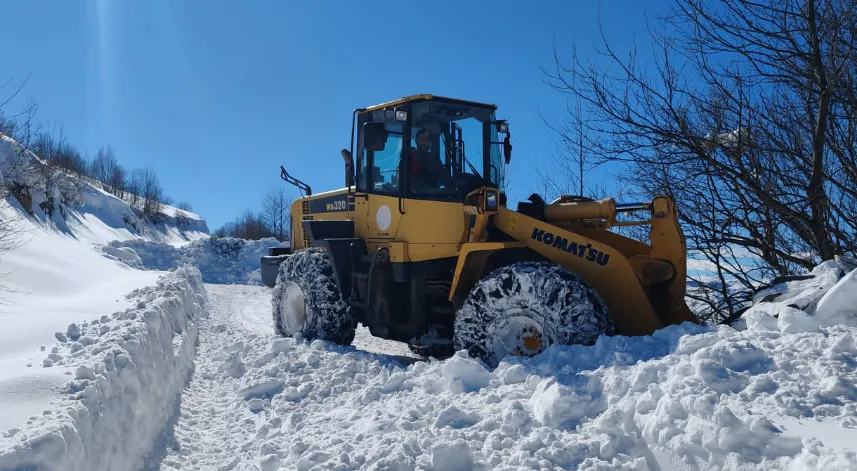 Trabzon Büyükşehir Belediyesinde karla mücadele hazırlıkları