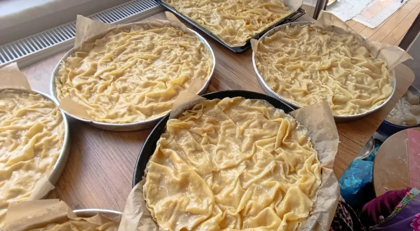 Amasyalı kadınlar ramazan hazırlıklarına başladı