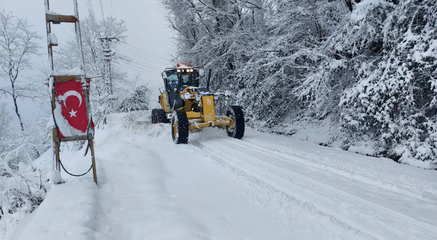 Ordu'da eğitime kar engeli