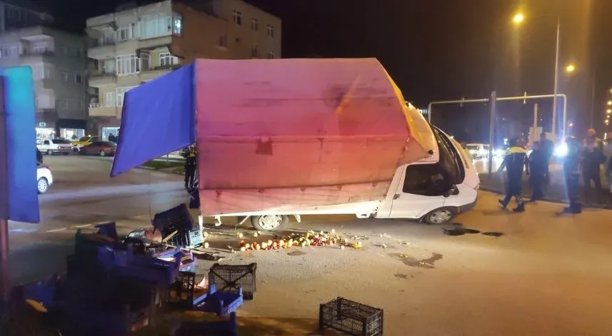 Samsun'da trafik kazasında 3 kişi yaralandı