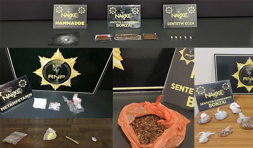 Rize'deki uyuşturucu operasyonunda 11 kişi tutuklandı