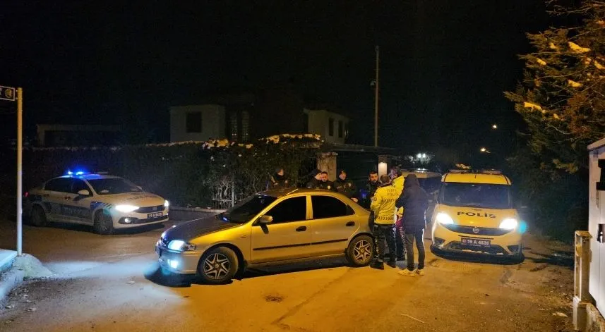 Polisin dur ihtarına uymayan sürücü kovalamaca sonucu yakalandı