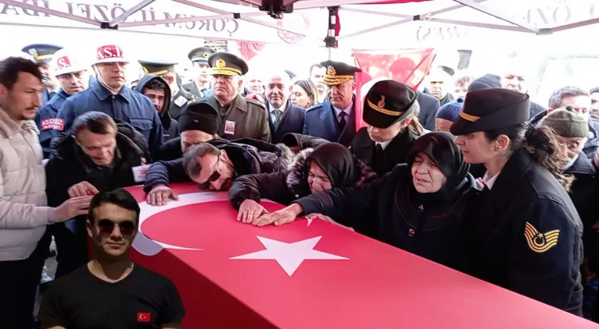 Şehit Er Mustafa Uslu gözyaşları arasında toprağa verildi