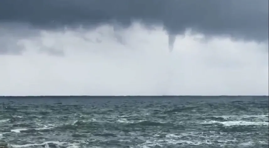 Karadeniz'de korkutan görüntü