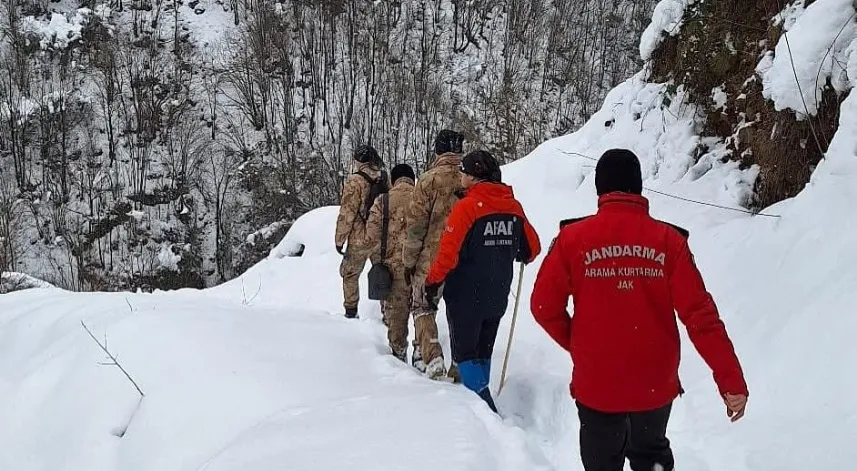 Ordu'da kaybolan kadın için arama çalışması başlatıldı