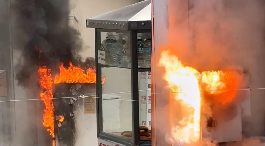 Elektrik panosundaki patlama 