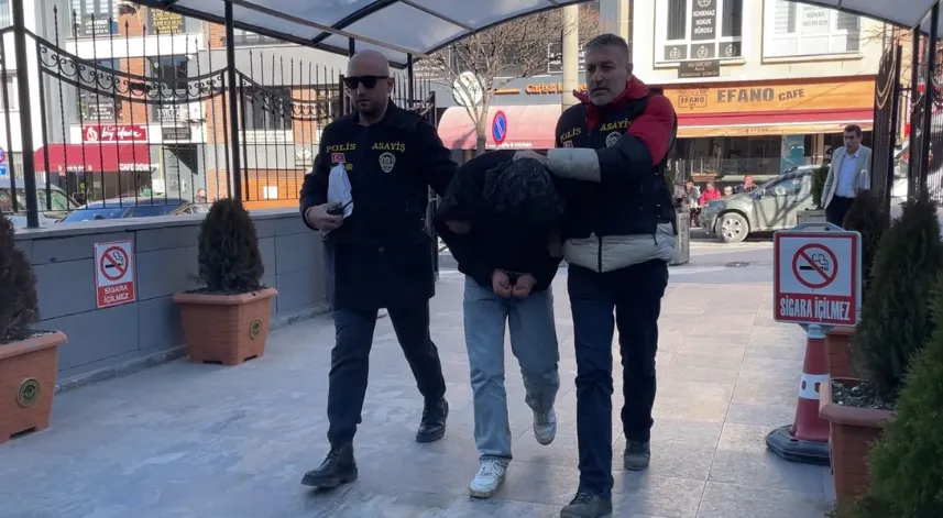 Kendini polis olarak tanıtıp 