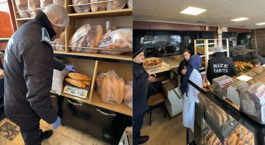 Rize’de ramazan öncesi fırın denetimleri sıklaştırıldı