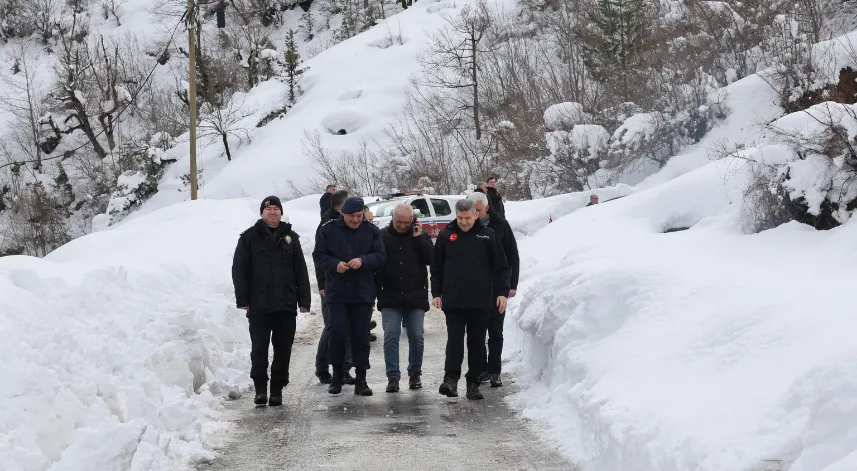 Artvin'de son 28 yılın en yüksek kar kalınlığı ölçüldü