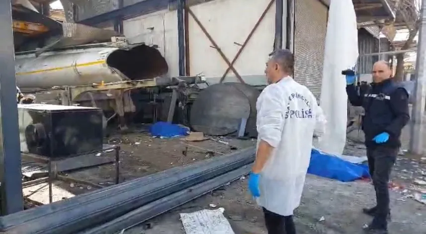 Gaziantep'te bakımı yapılan tanker patladı: 2 ölü, 3 yaralı