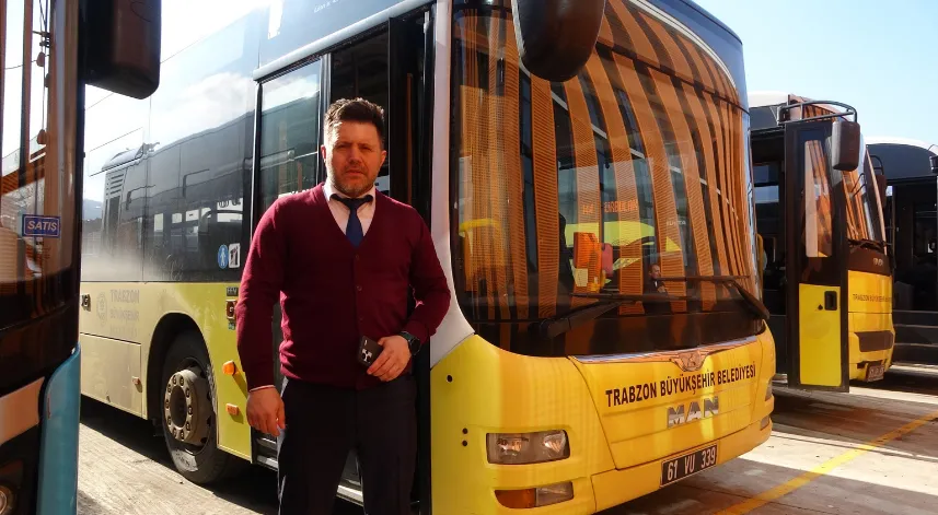 Belediye otobüs şoföründen hayat kurtaran sefer