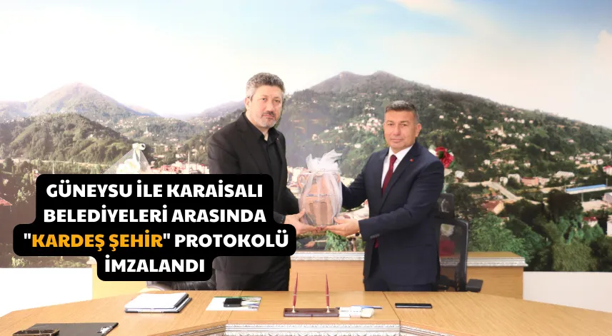 Güneysu İle Karaisalı Belediyeleri Arasında 