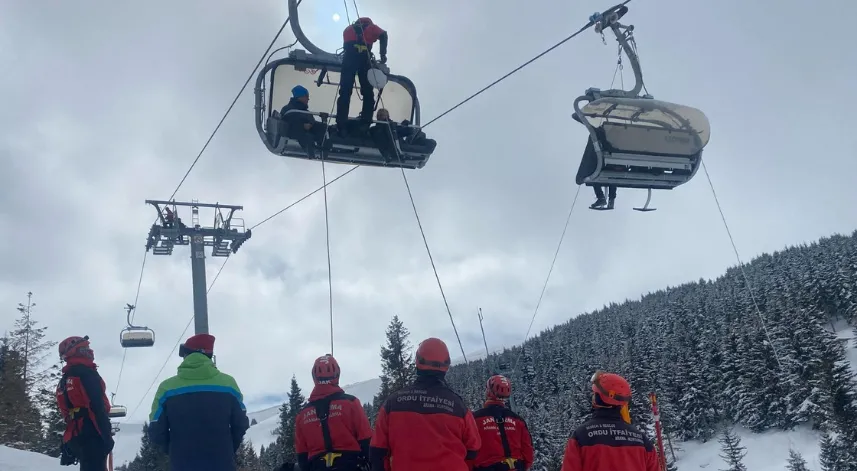 2 bin rakımda nefes kesen tatbikat