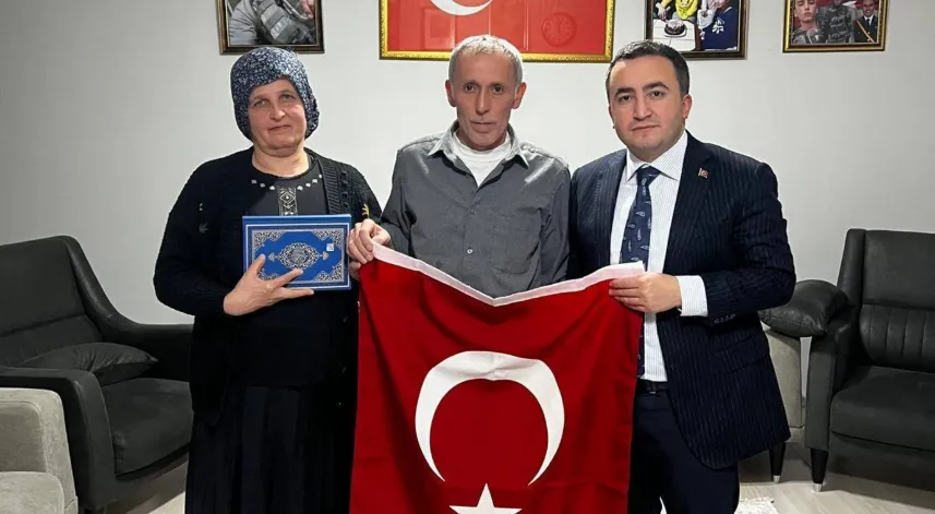 Espiye Kaymakamı Kavanoz, şehit ailesi ile iftarda bir araya geldi