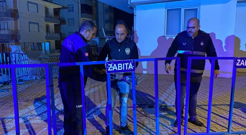 Beşiğin üzerine kapı düştüğü ihbarı binayı mühürletti