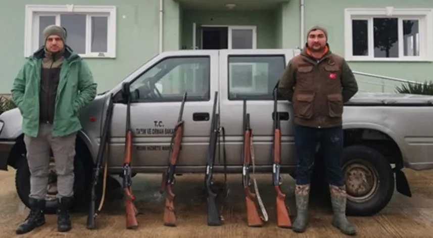 Samsun'da kaçak avcılığa 100 bin TL ceza