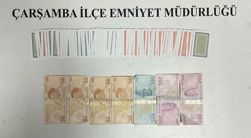 Kumar oynayan 6 kişiye 55 bin 482 lira ceza kesildi