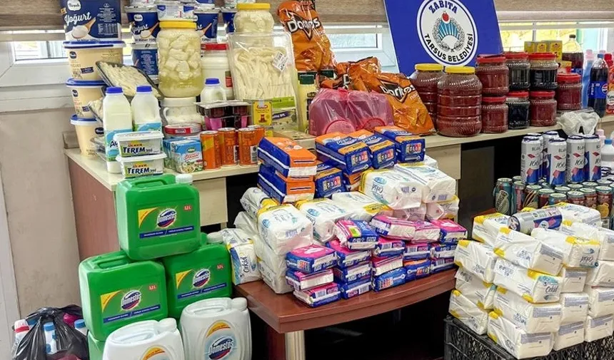 Son kullanma tarihi geçmiş 1500 gıda ve temizlik ürünü ele geçirildi