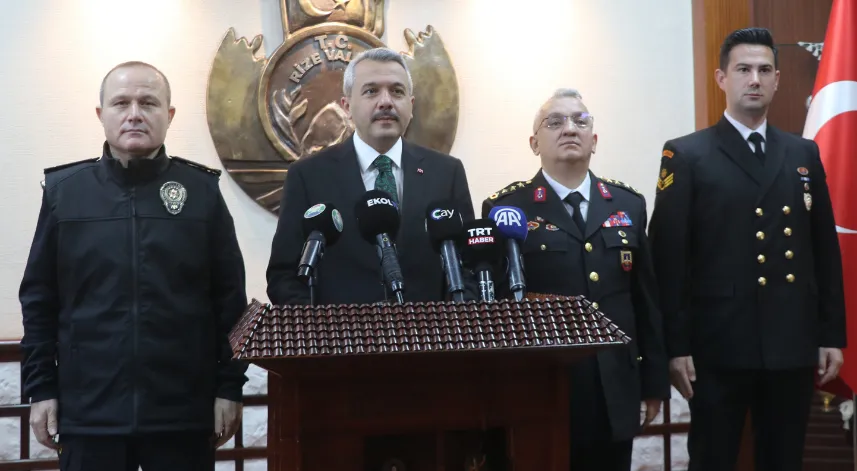 Rize'de asayiş bilgilendirme toplantısı yapıldı