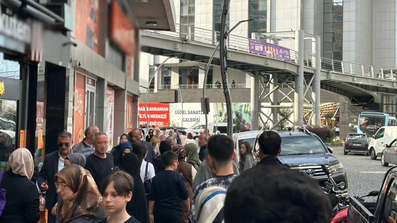 Rize'de Bayram Yoğunluğu!