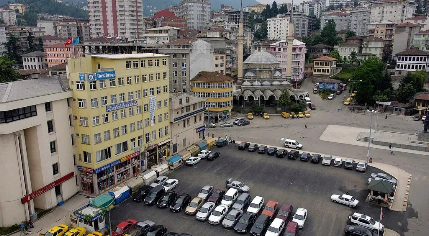 Rize’nin 2010’lu yıllarından bir kare