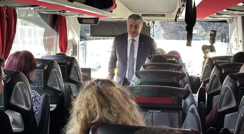 Karabük Valisi Yavuz, trafik denetimlerine katıldı:
