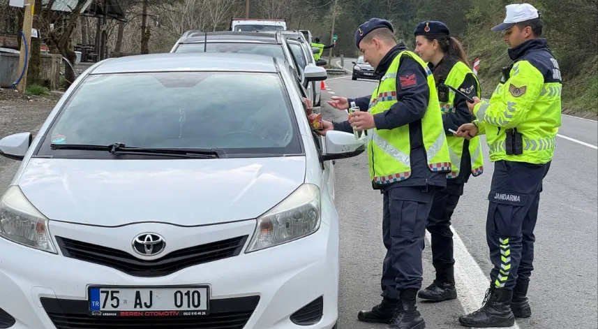 Artvin'de jandarma ekipleri denetimlerini sürdürdü
